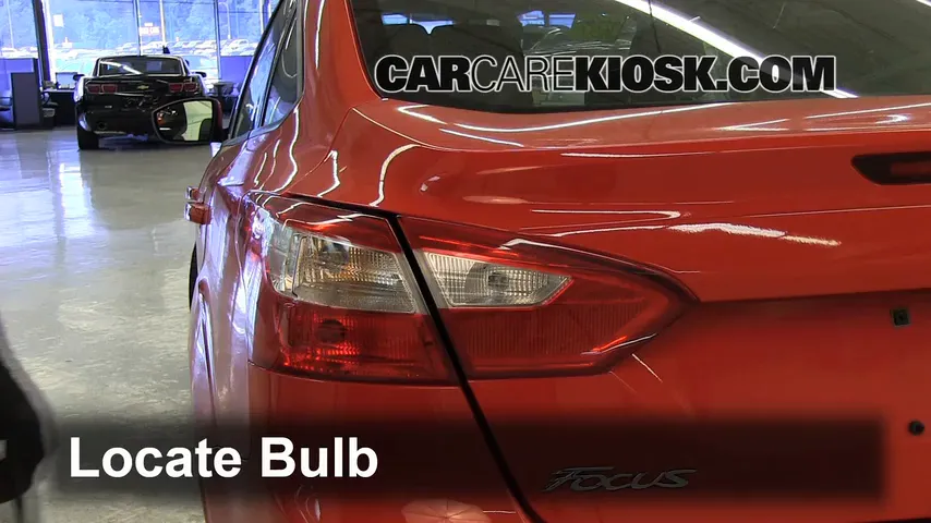 2012 Ford Focus SE 2.0L 4 Cyl. Sedan Lights Reverse Light (replace bulb)